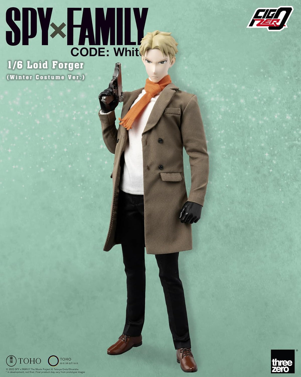 Loid Forger Winter Costume – Figura 1/6 SPY×FAMILY CODE: White, FigZero (threezero)