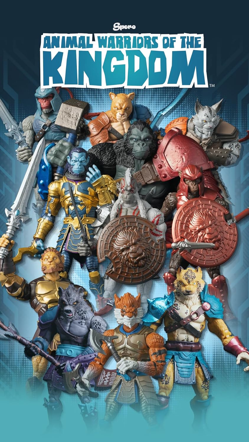 Spero Toys Animal Warriors of the Kingdom Gladiador Palido