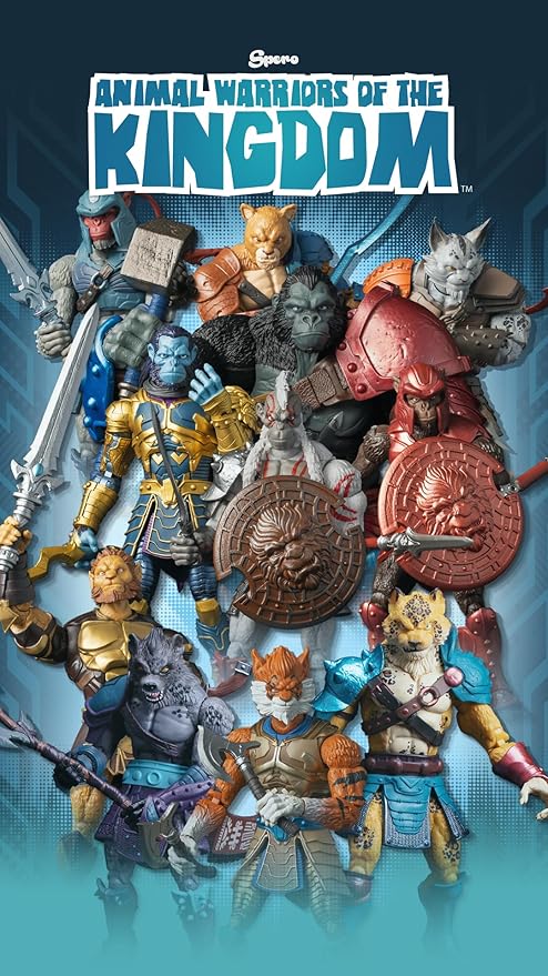 Spero Toys Animal Warriors of The Kingdom Bruto Horrid