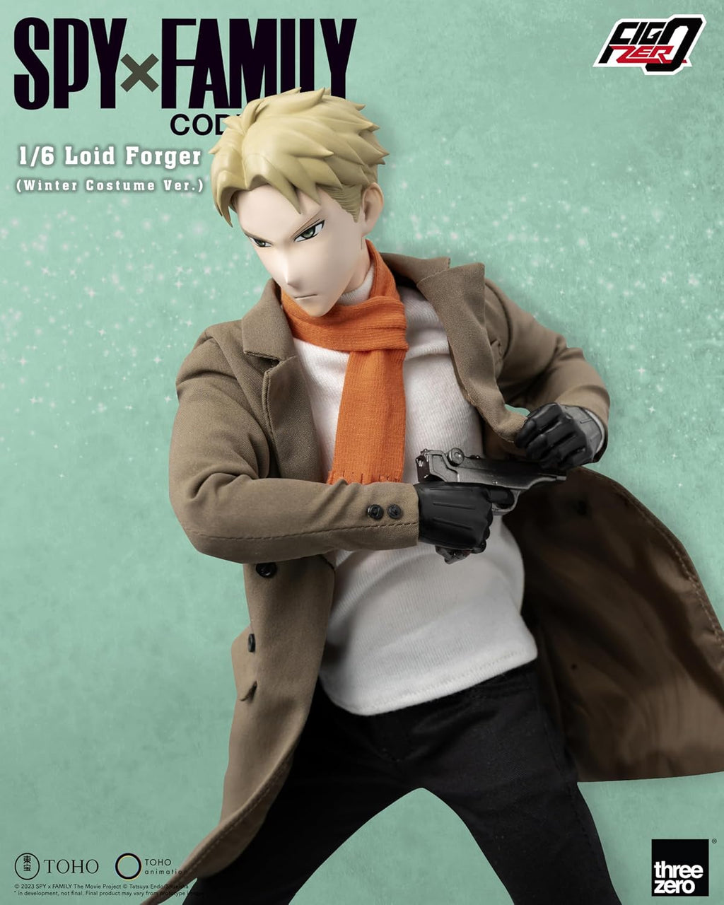 Loid Forger Winter Costume – Figura 1/6 SPY×FAMILY CODE: White, FigZero (threezero)
