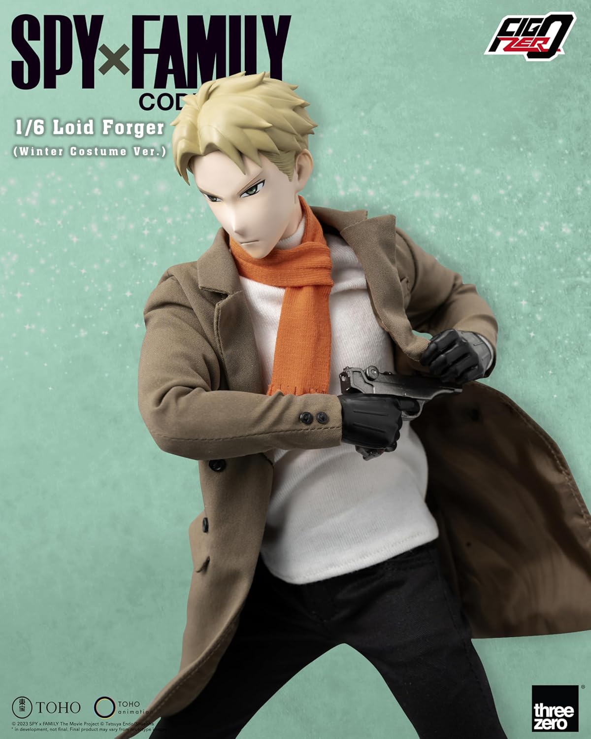 Loid Forger Winter Costume – Figura 1/6 SPY×FAMILY CODE: White, FigZero (threezero)