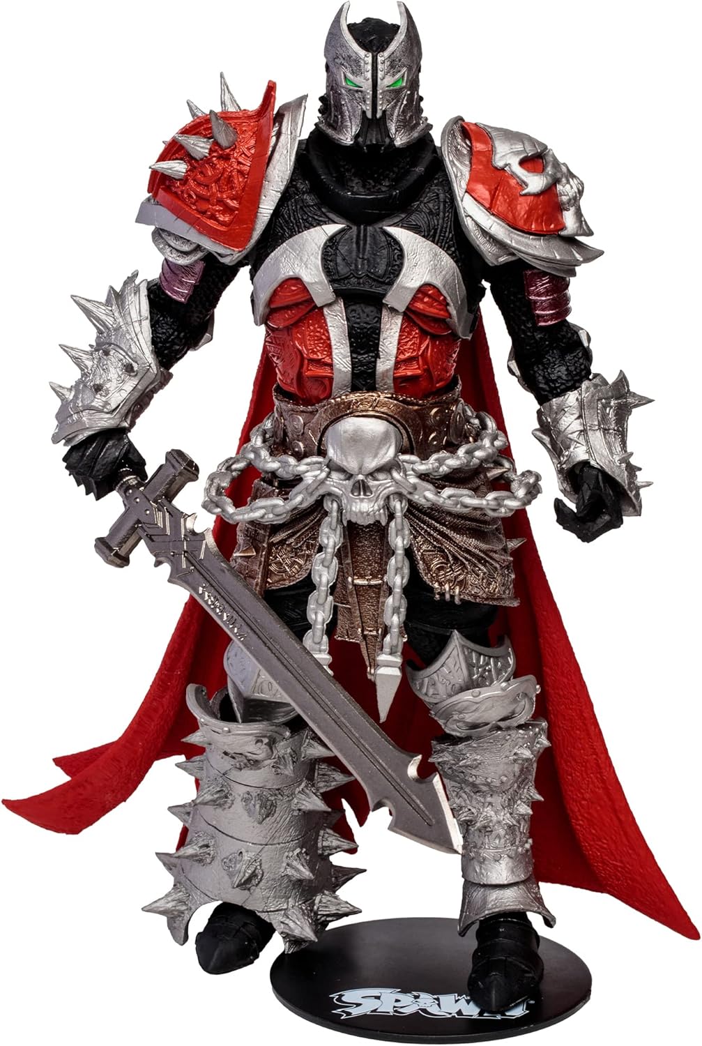 Medieval Spawn McFarlane Toys 7 pulgadas con capa de tela — vista 6