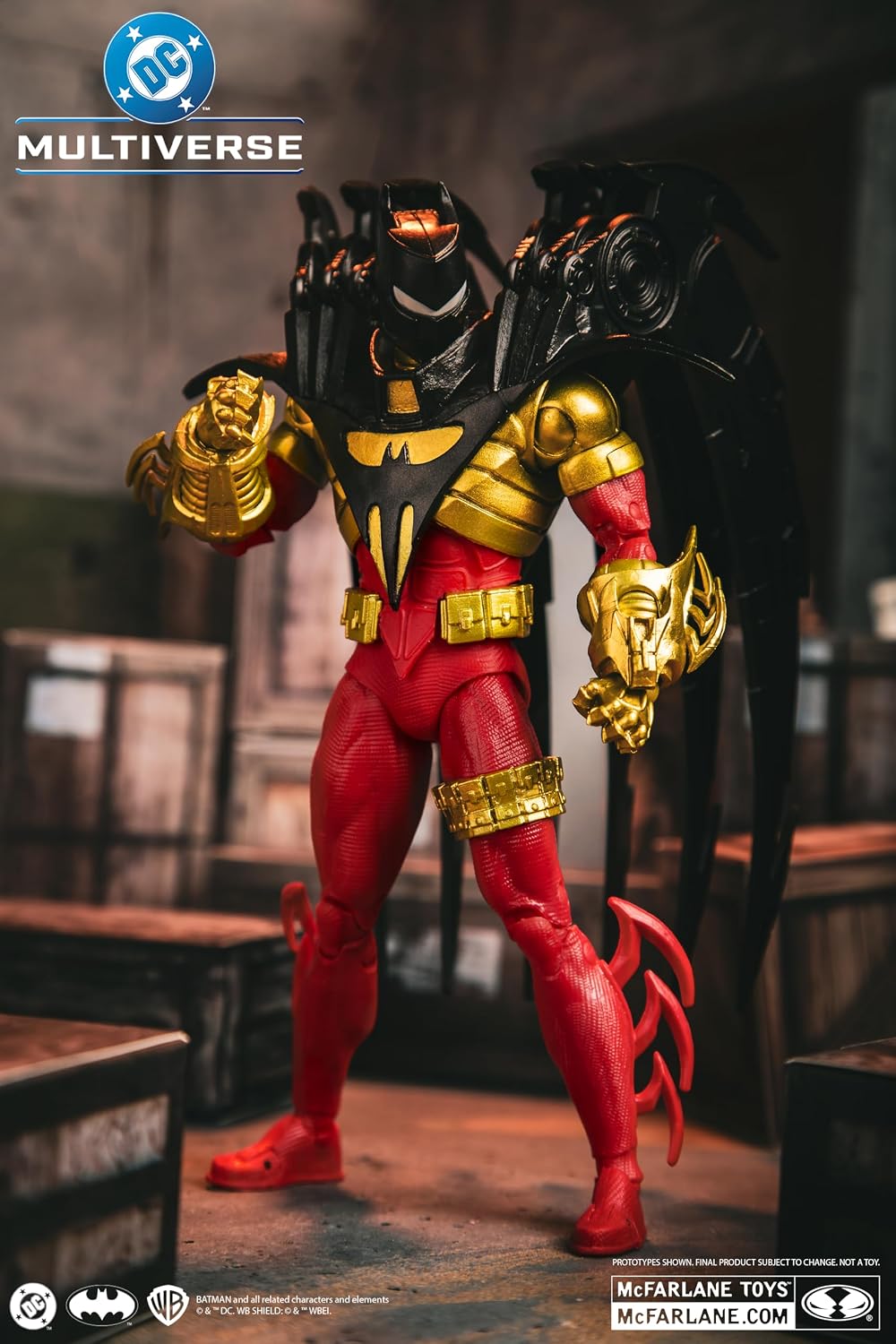 Azrael Batman Knightquest McFarlane DC Multiverse #331 escala 7 pulgadas — vista 7