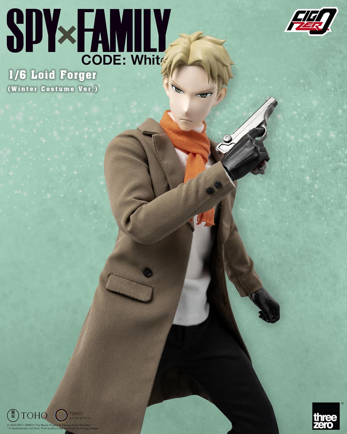 Loid Forger Winter Costume – Figura 1/6 SPY×FAMILY CODE: White, FigZero (threezero)
