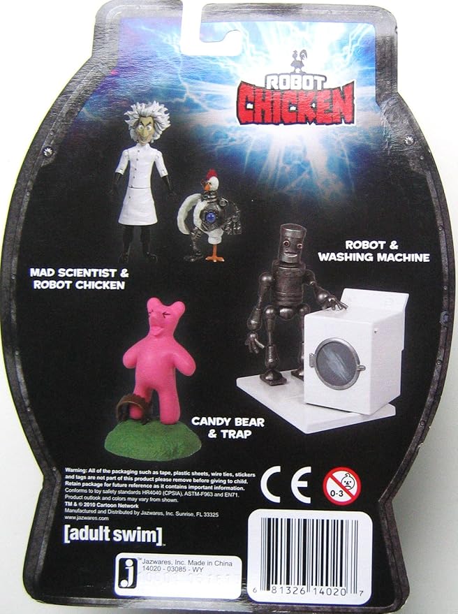 Jazwares Adult Swim Robot Chicken SDCC 2010 Exclusive Nerd