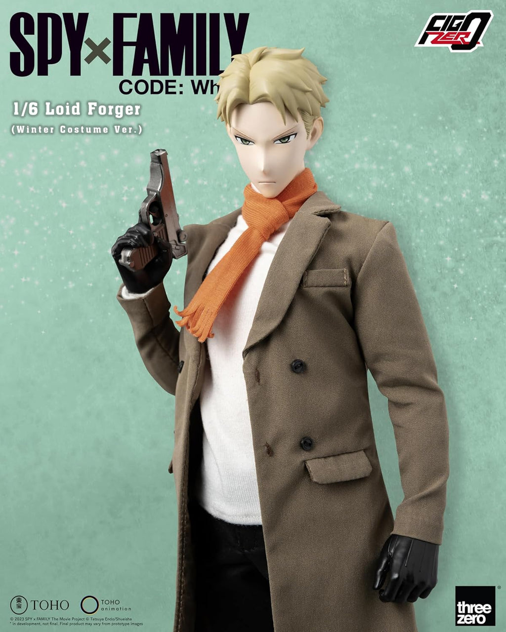 Loid Forger Winter Costume – Figura 1/6 SPY×FAMILY CODE: White, FigZero (threezero)
