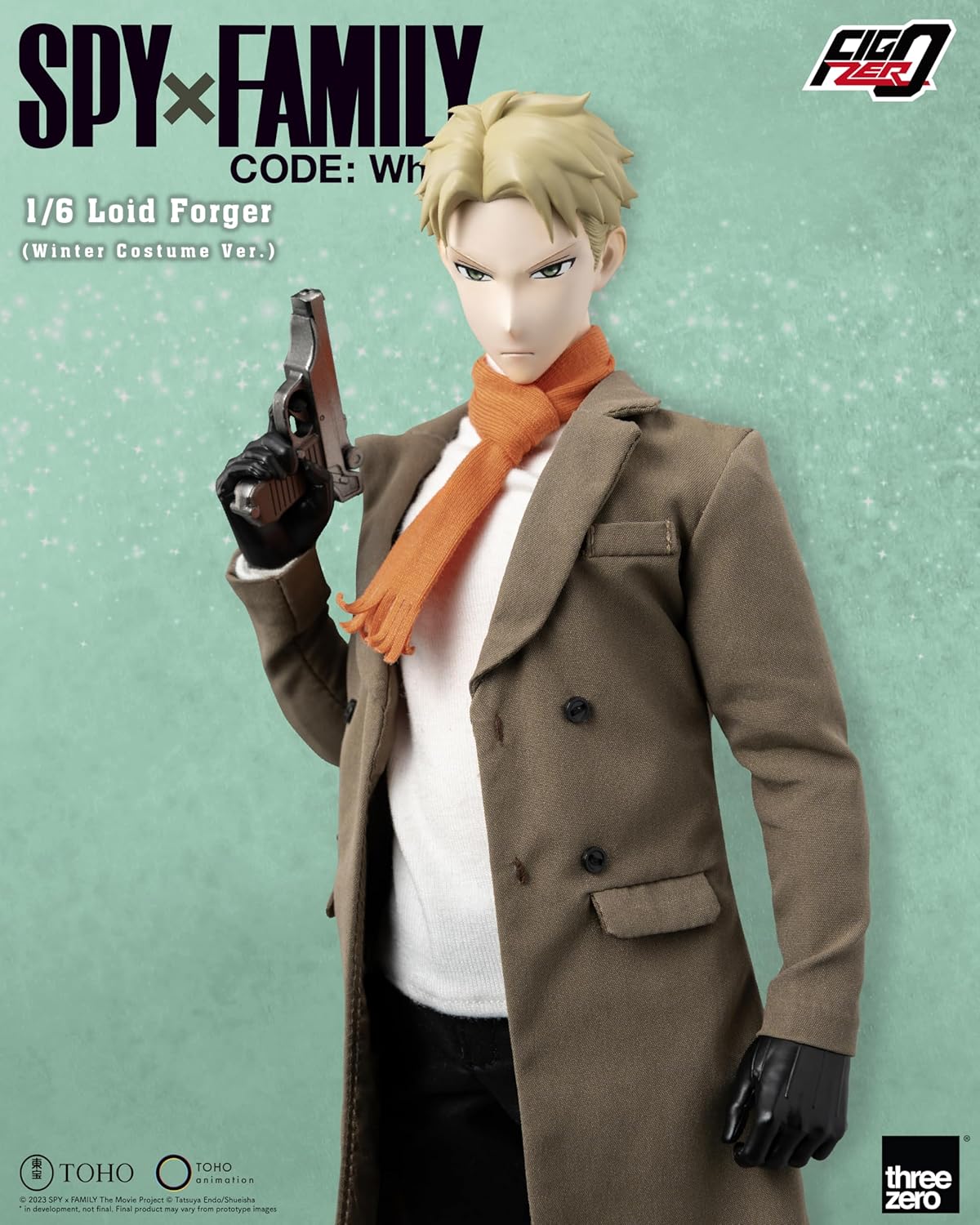 Loid Forger Winter Costume – Figura 1/6 SPY×FAMILY CODE: White, FigZero (threezero)