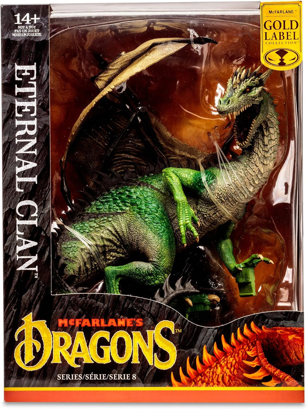 Eternal Clan de McFarlane's Dragons Serie 8 Gold Label — vista 2