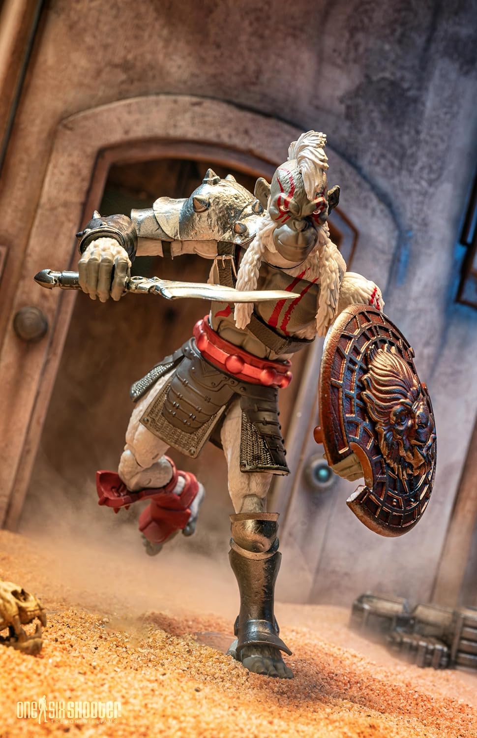 Spero Toys Animal Warriors of the Kingdom Gladiador Palido