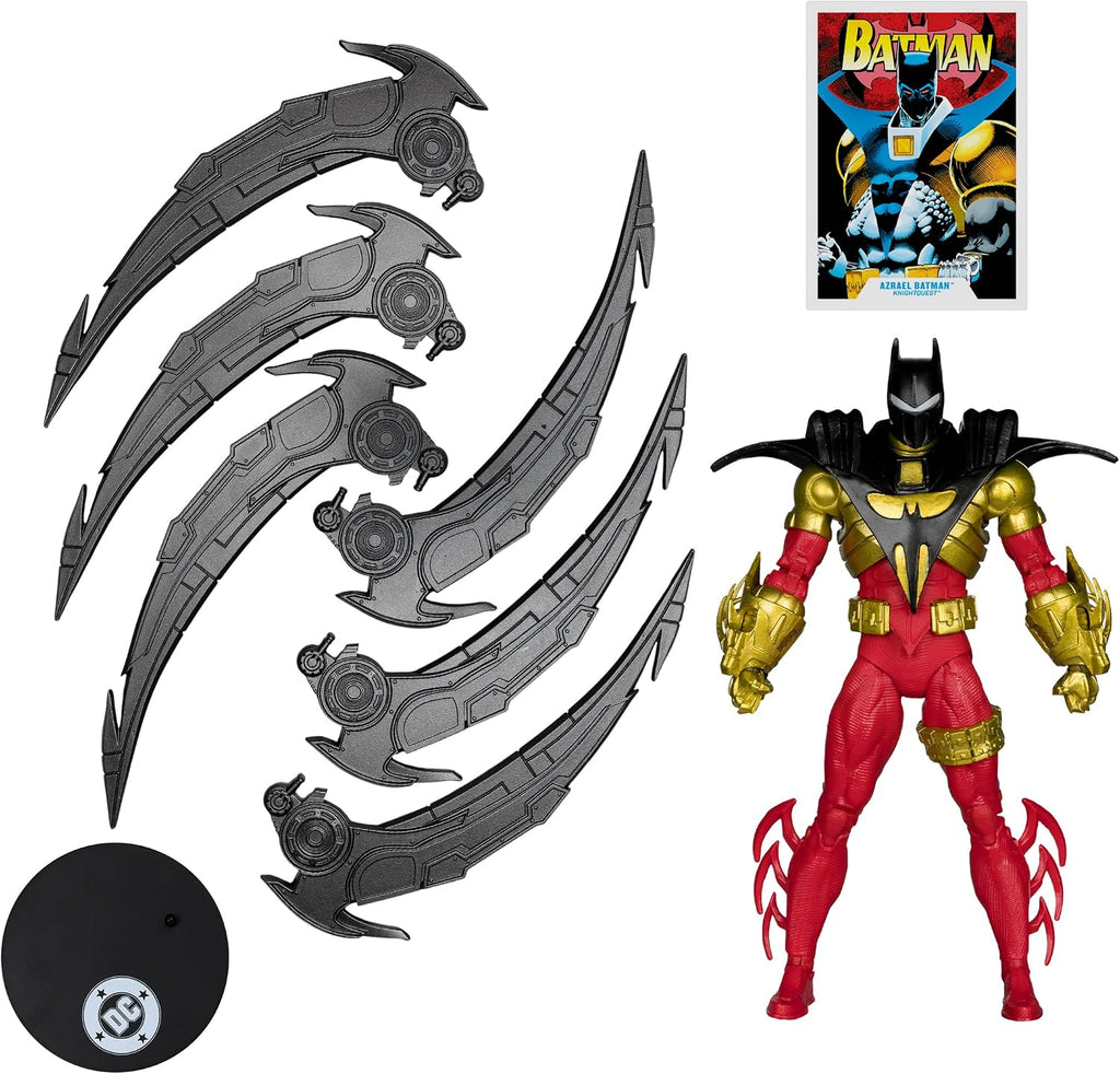 Azrael Batman Knightquest McFarlane DC Multiverse #331 escala 7 pulgadas — vista 12