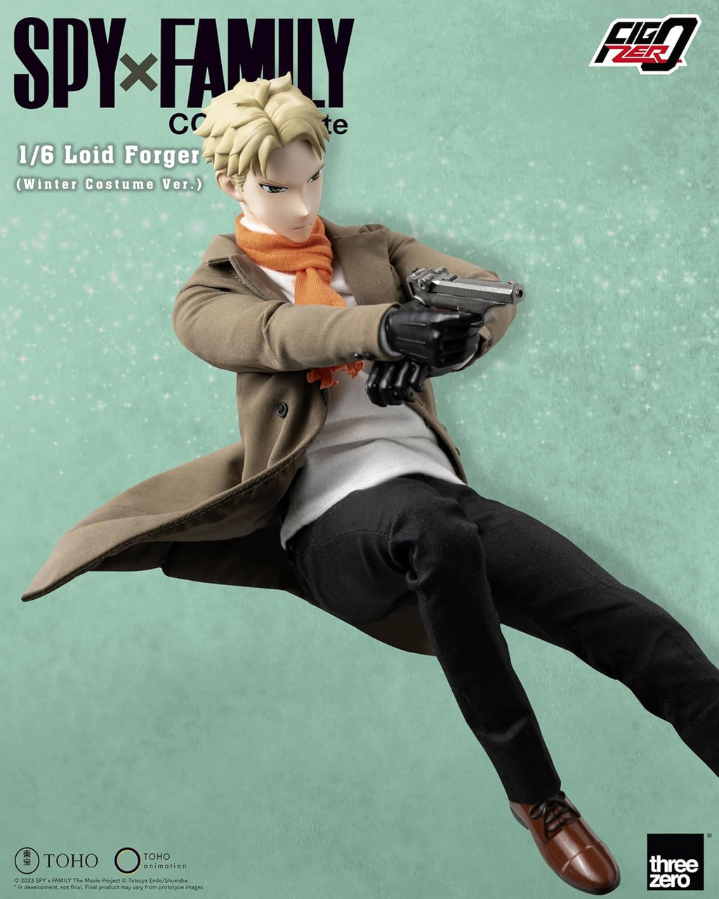 Loid Forger Winter Costume – Figura 1/6 SPY×FAMILY CODE: White, FigZero (threezero)