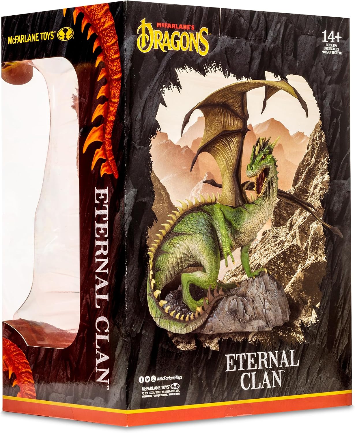 Eternal Clan de McFarlane's Dragons Serie 8 Gold Label — vista 4