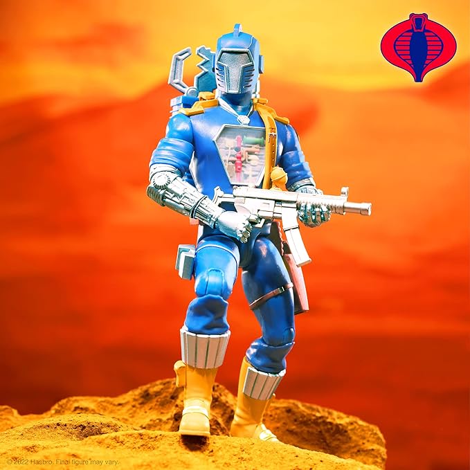 Super7 Ultimates G I Joe Cobra B.A.T. Comic Colors SDCC 2022