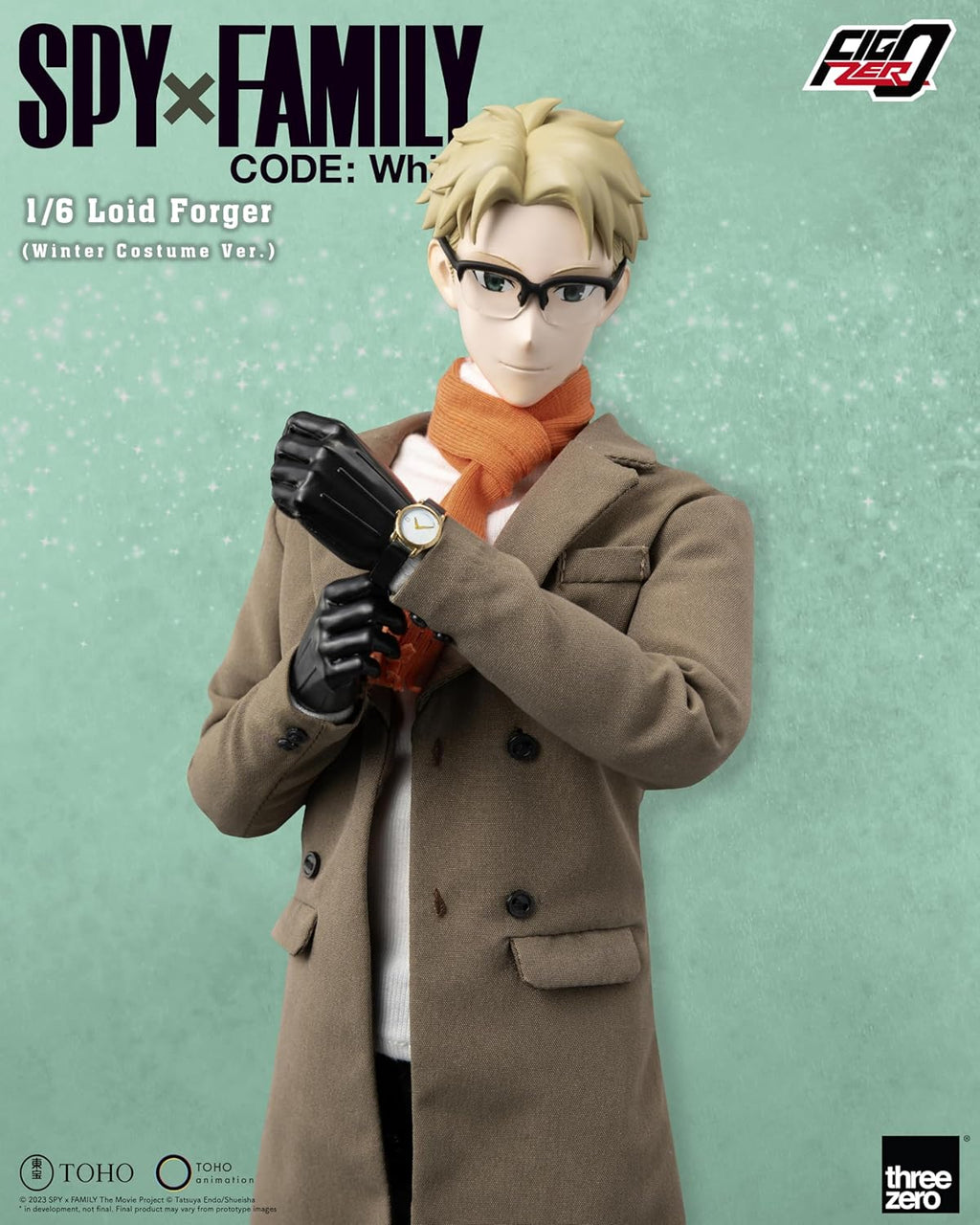 Loid Forger Winter Costume – Figura 1/6 SPY×FAMILY CODE: White, FigZero (threezero)