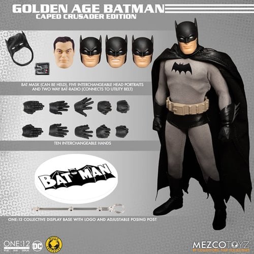 Mezco Toyz One 12 Collective Batman Golden Age