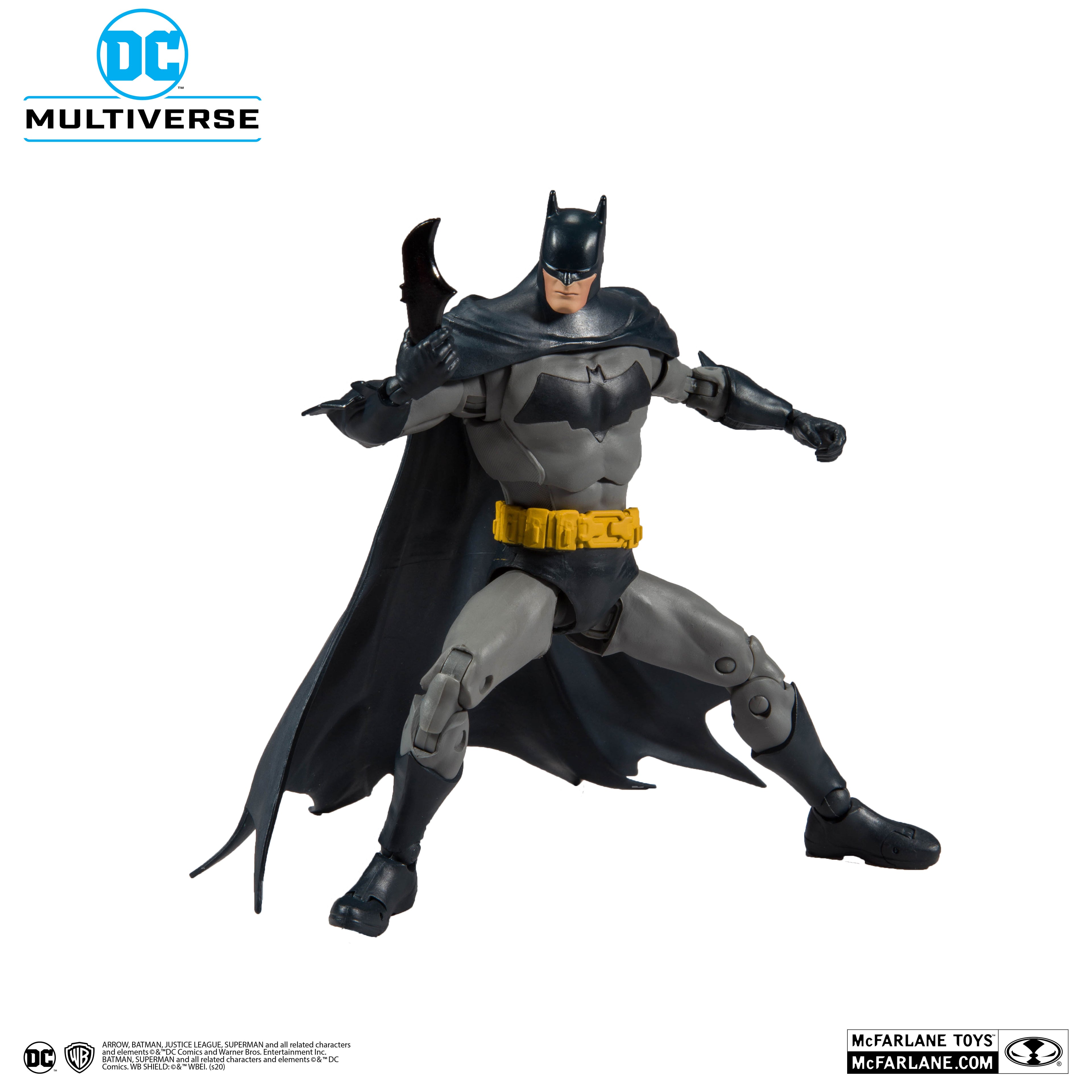 Figura Batman de Detective Comics #1000, McFarlane DC Multiverse 7 pulgadas, en pose de acción