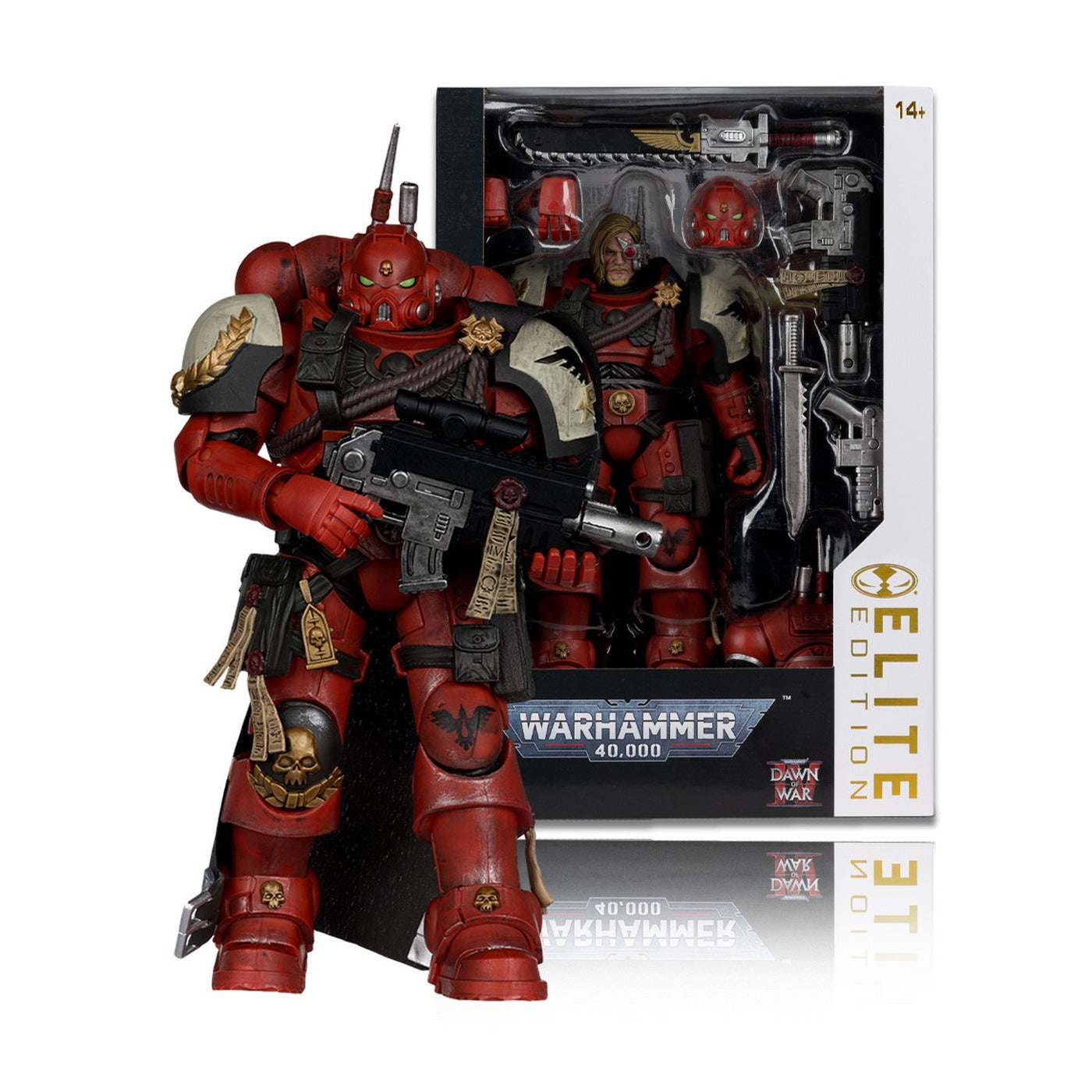 Captain Cyrus – Figura 7" Warhammer 40,000 Dawn of War IV, McFarlane Elite Edition #7 (McFarlane)