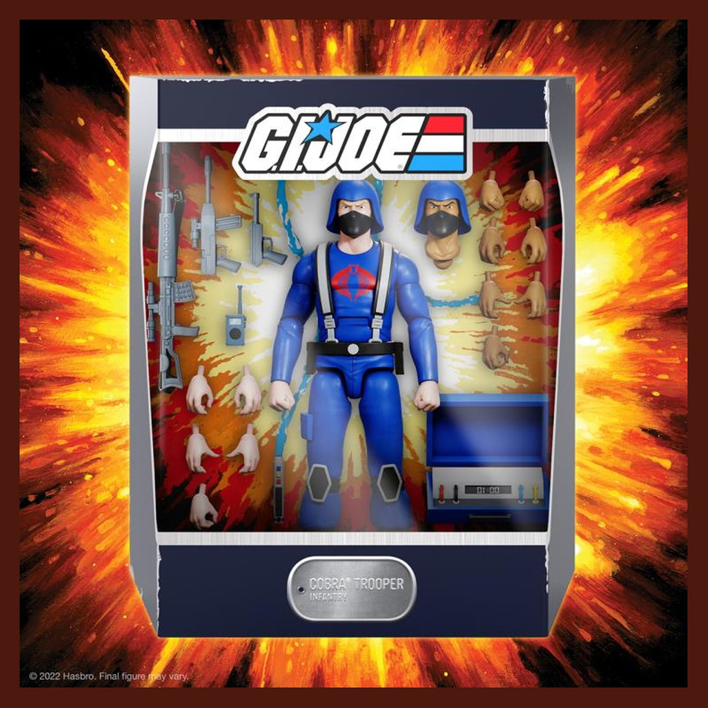 Cobra Trooper Infantry – Figura 7" G.I. Joe ULTIMATES! (Super7)