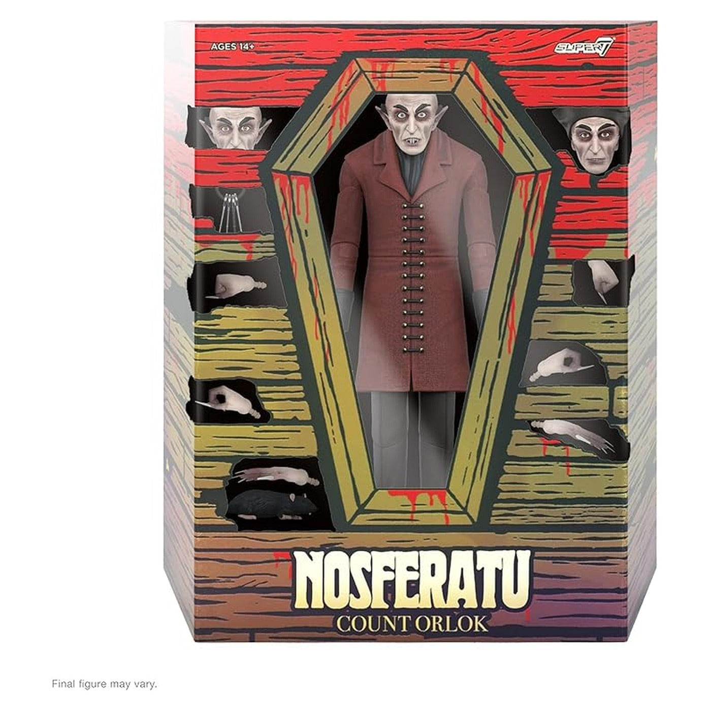 Conde Orlok Full Color – Figura 7" Nosferatu ULTIMATES! (Super7)