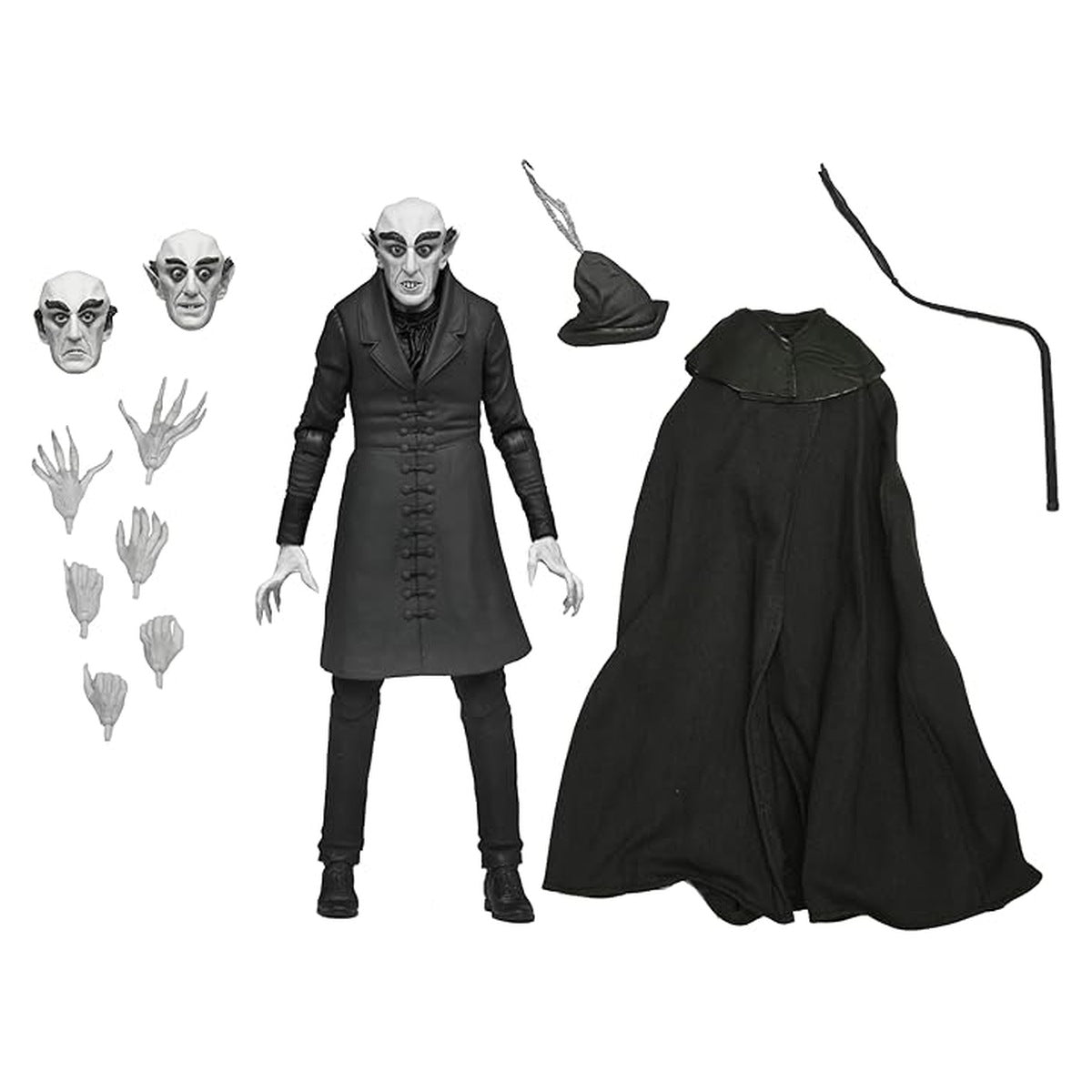 Conde Orlok Blanco y Negro – Figura 7" Nosferatu Ultimate (NECA)