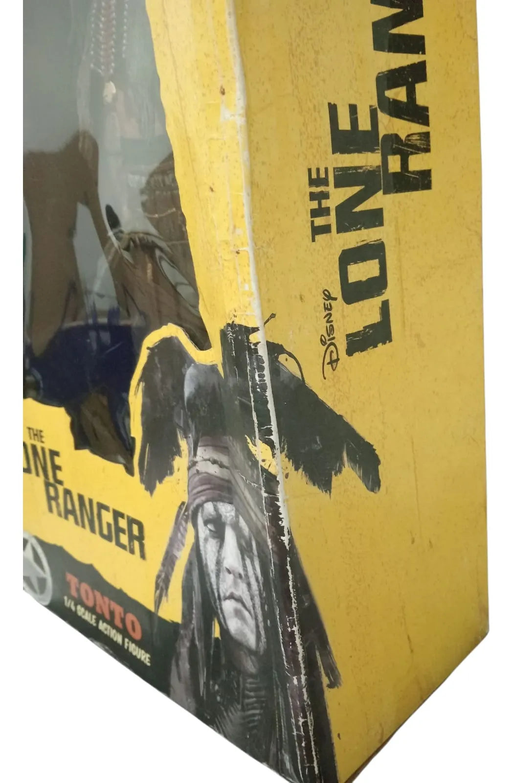 NECA Llanero Solitario Tonto Escala 1:4 Caja Maltratada