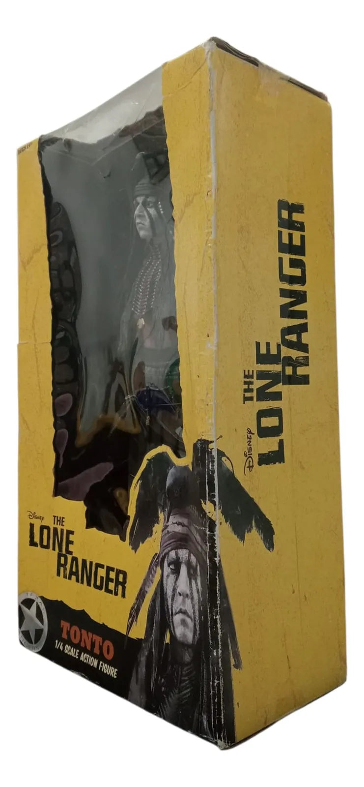 NECA Llanero Solitario Tonto Escala 1:4 Caja Maltratada