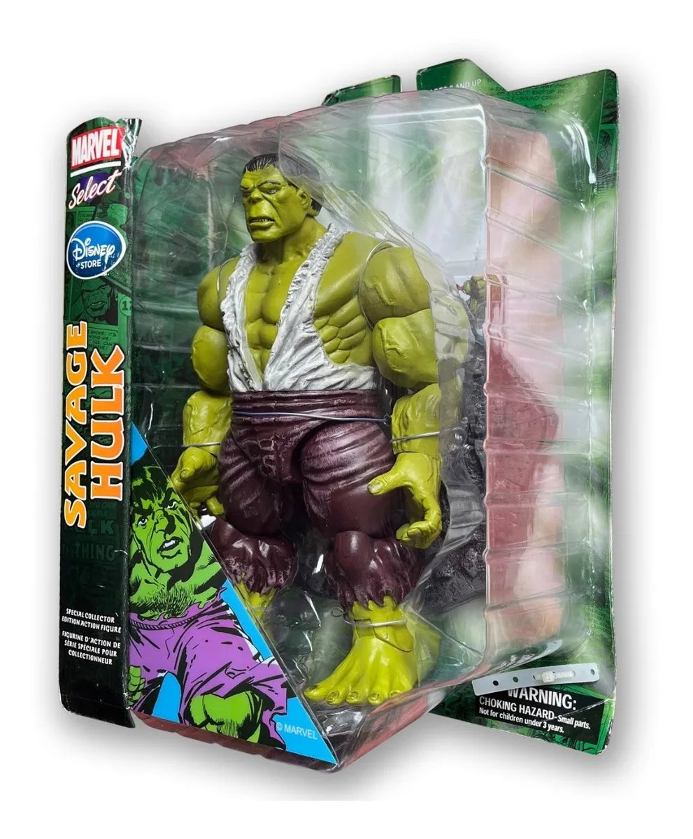 Diamond Select Toys Marvel Select Savage Hulk Bruce Banner Figura 1:10