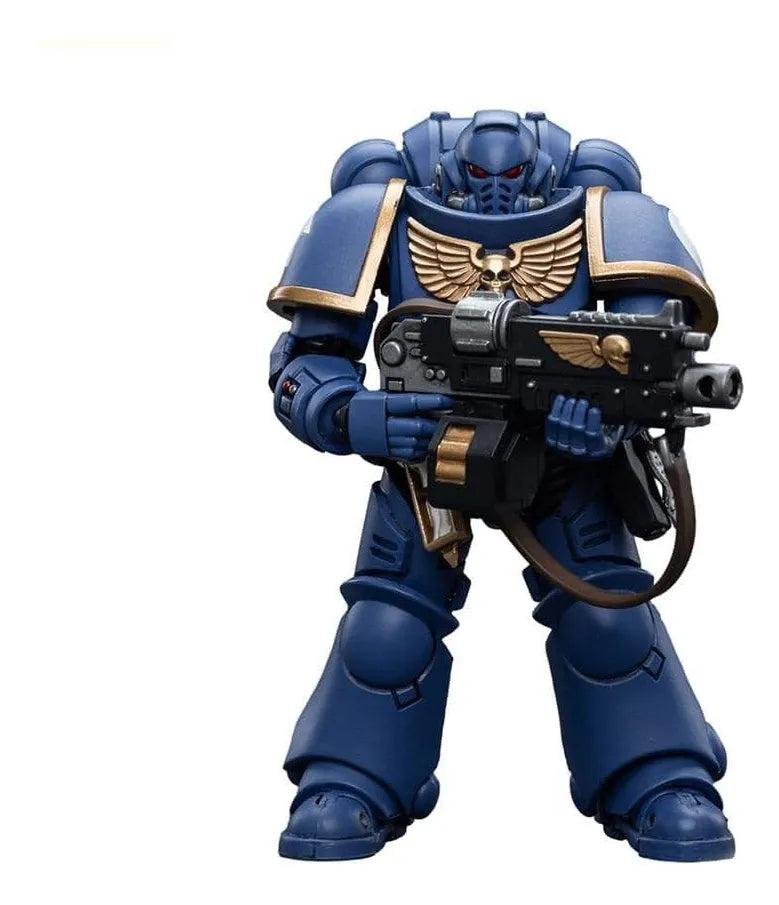 JoyToy Ultramarines Intercessor con Auto Bolt Rifle