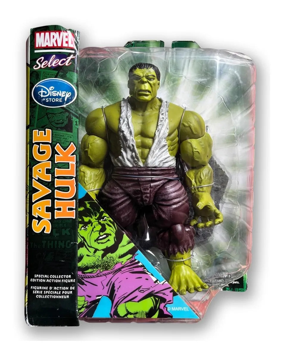 Diamond Select Toys Marvel Select Savage Hulk Bruce Banner Figura 1:10