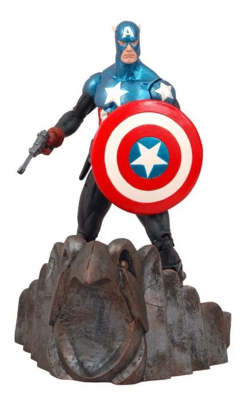 Diamond Select Toys Marvel Select Captain America Steve Rogers Figura 1:10