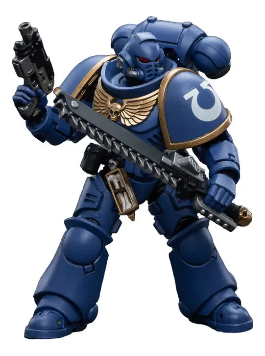 JoyToy Ultramarines Intercessor con Auto Bolt Rifle