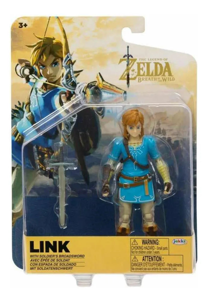Jazwares The Legend of Zelda Link(Breathe of The Wild)