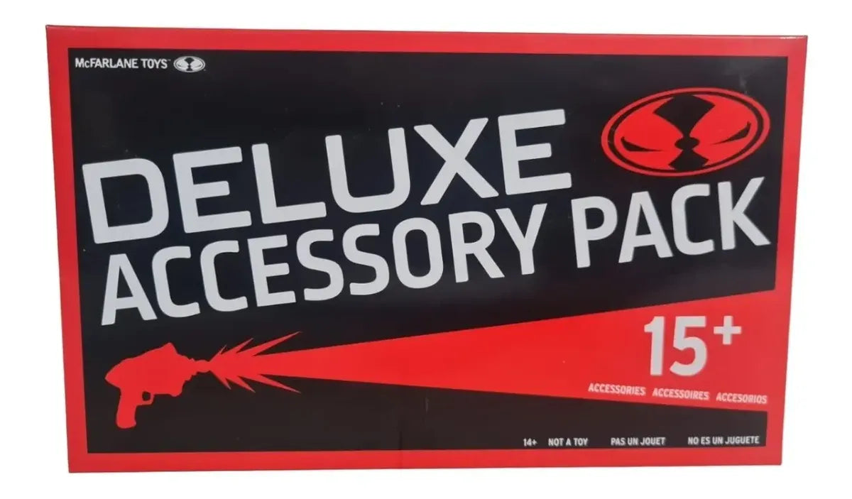 Caja del Deluxe Accessory Pack #2 de McFarlane, exclusiva de tienda, con más de 15 accesorios