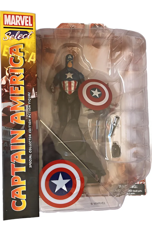 Diamond Select Toys Marvel Select Captain America Steve Rogers Figura 1:10