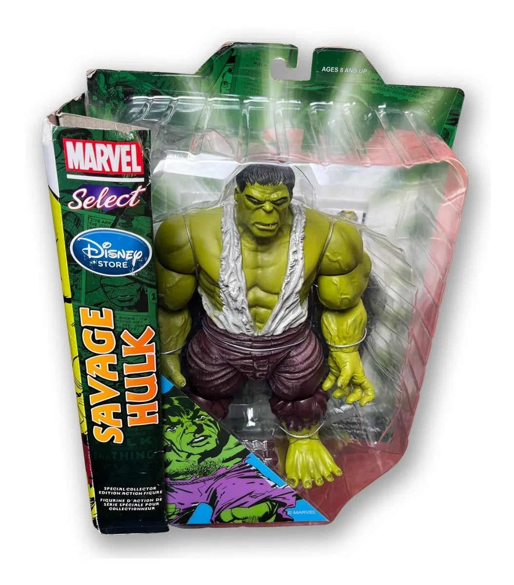 Diamond Select Toys Marvel Select Savage Hulk Bruce Banner Figura 1:10