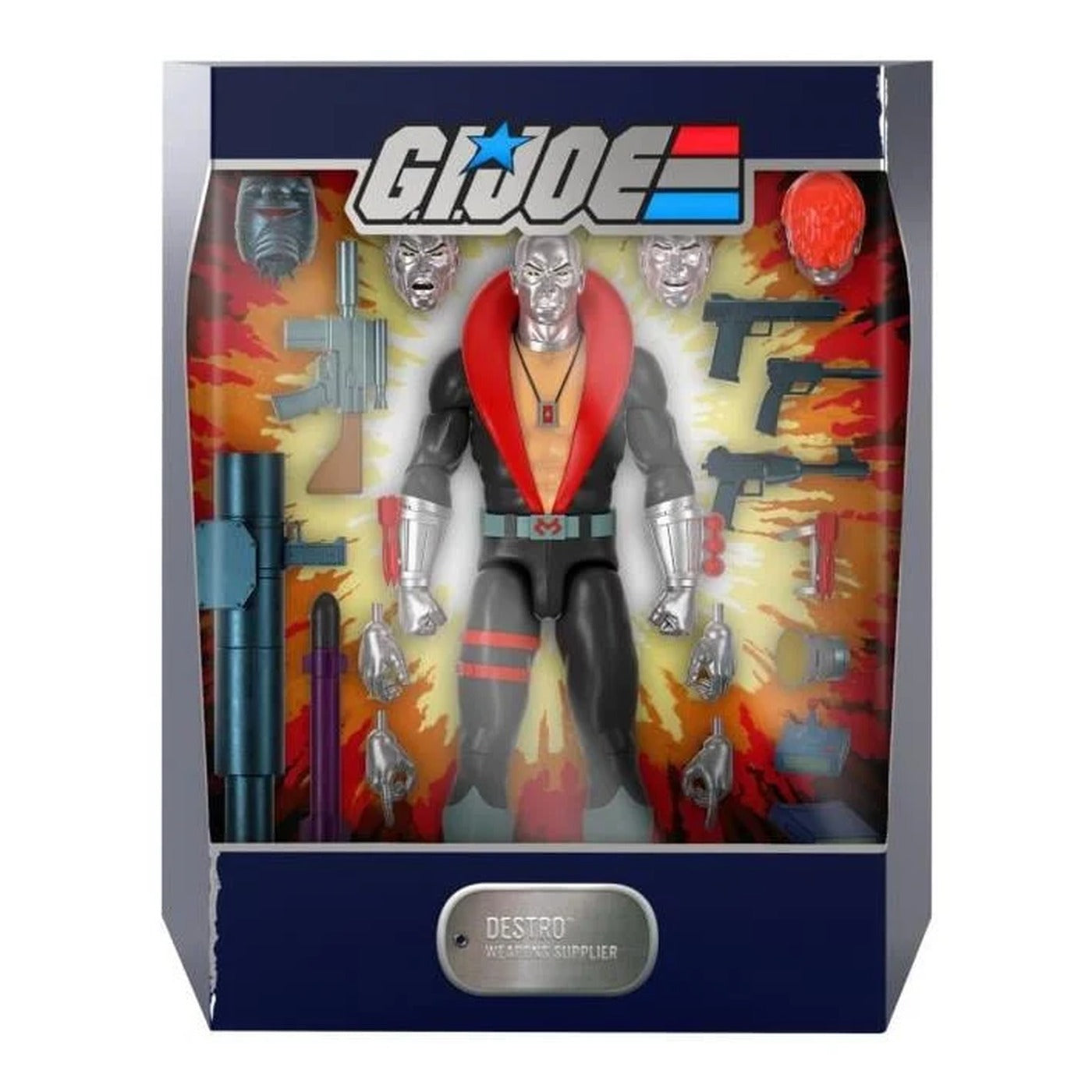 Destro Weapons Supplier – Figura 7" G.I. Joe ULTIMATES! (Super7)