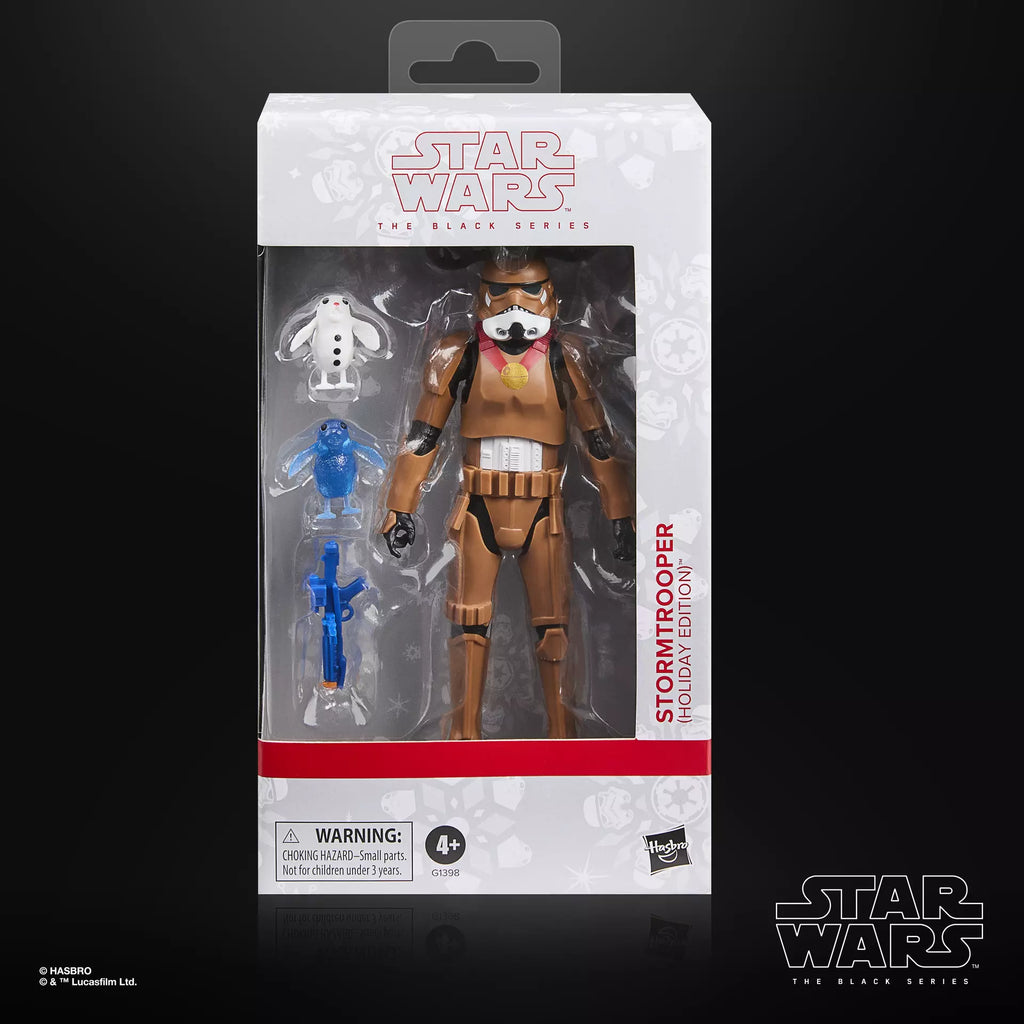 Stormtrooper Holiday Edition – Figura 6" Star Wars: The Black Series (Hasbro)