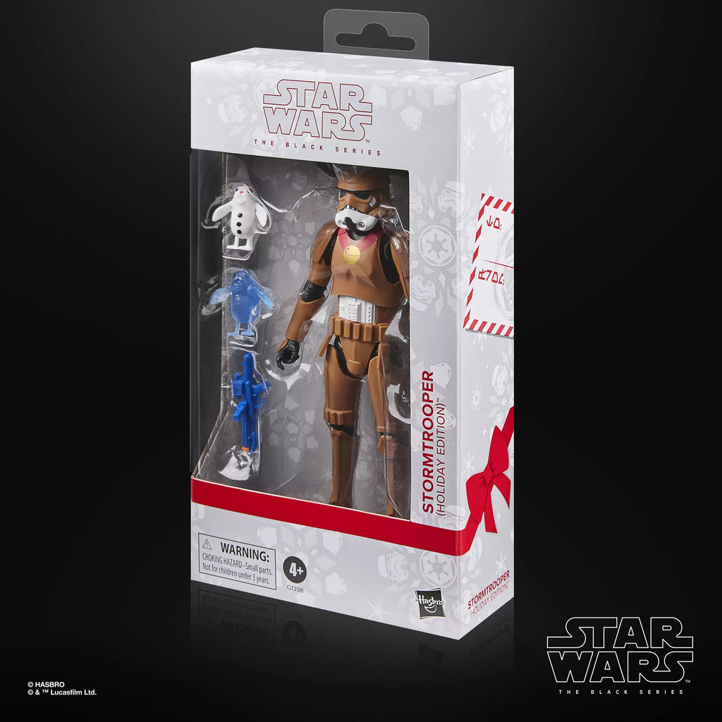 Stormtrooper Holiday Edition – Figura 6" Star Wars: The Black Series (Hasbro)