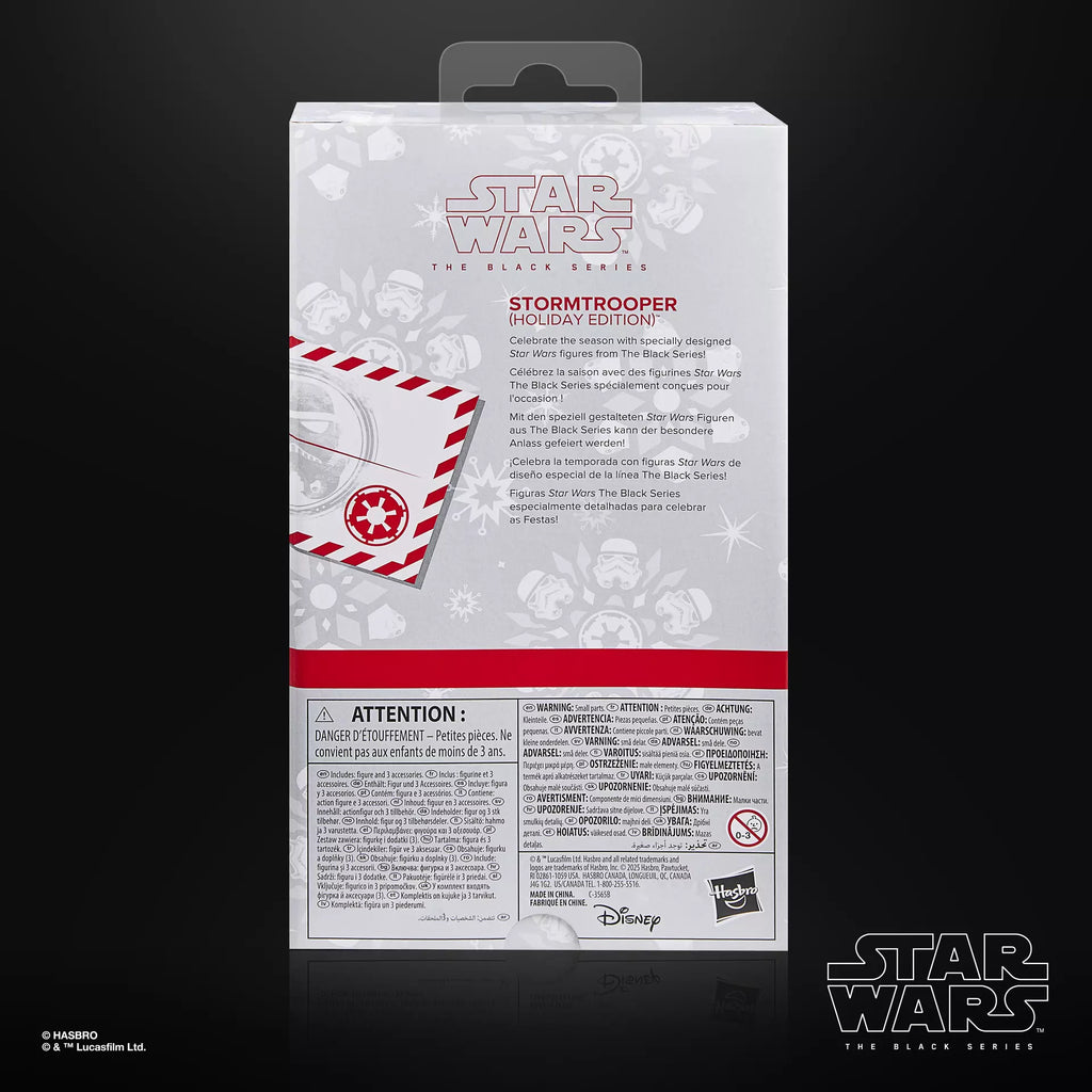 Stormtrooper Holiday Edition – Figura 6" Star Wars: The Black Series (Hasbro)