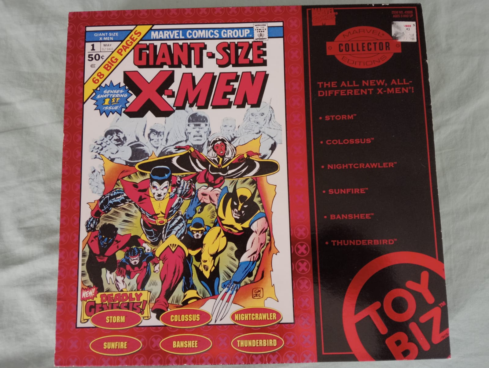 Toybiz Marvel Collector Editions Giant Size X-Men