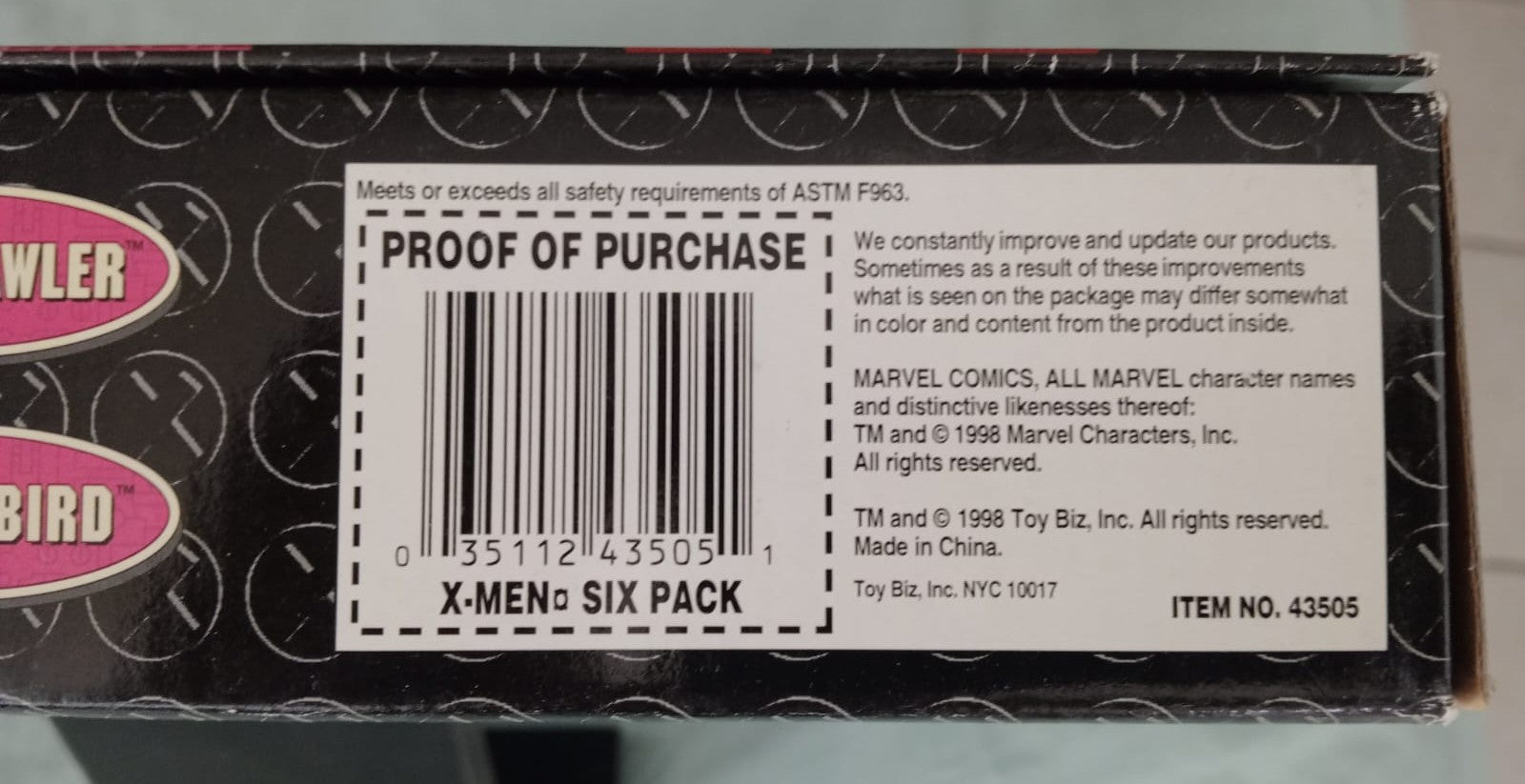 Toybiz Marvel Collector Editions Giant Size X-Men