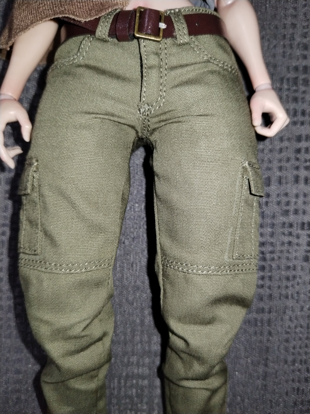 Ash Girl 1/6: piernas con pantalón táctico y botas negras