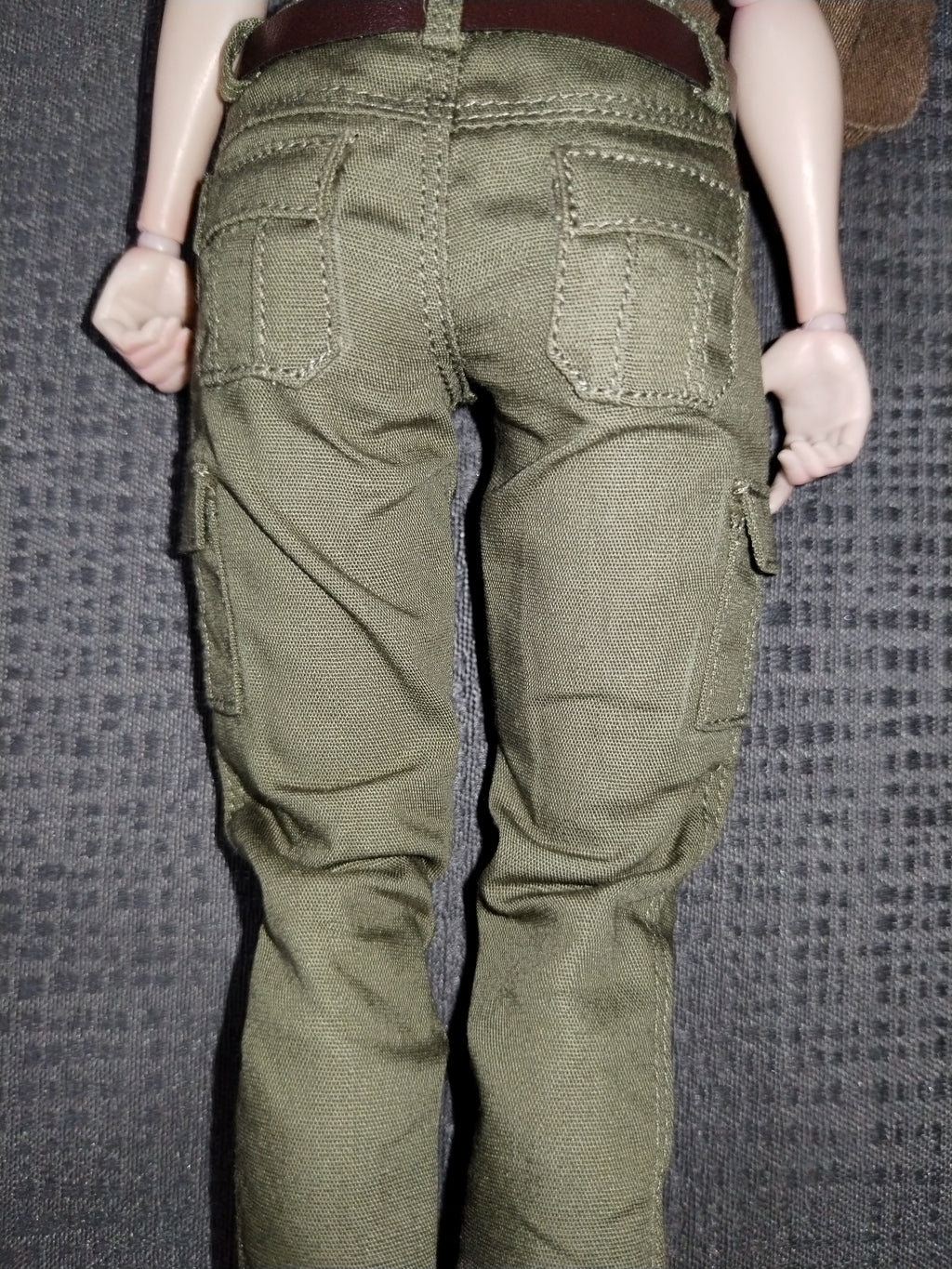 Ash Girl 1/6: pantalón táctico de espaldas