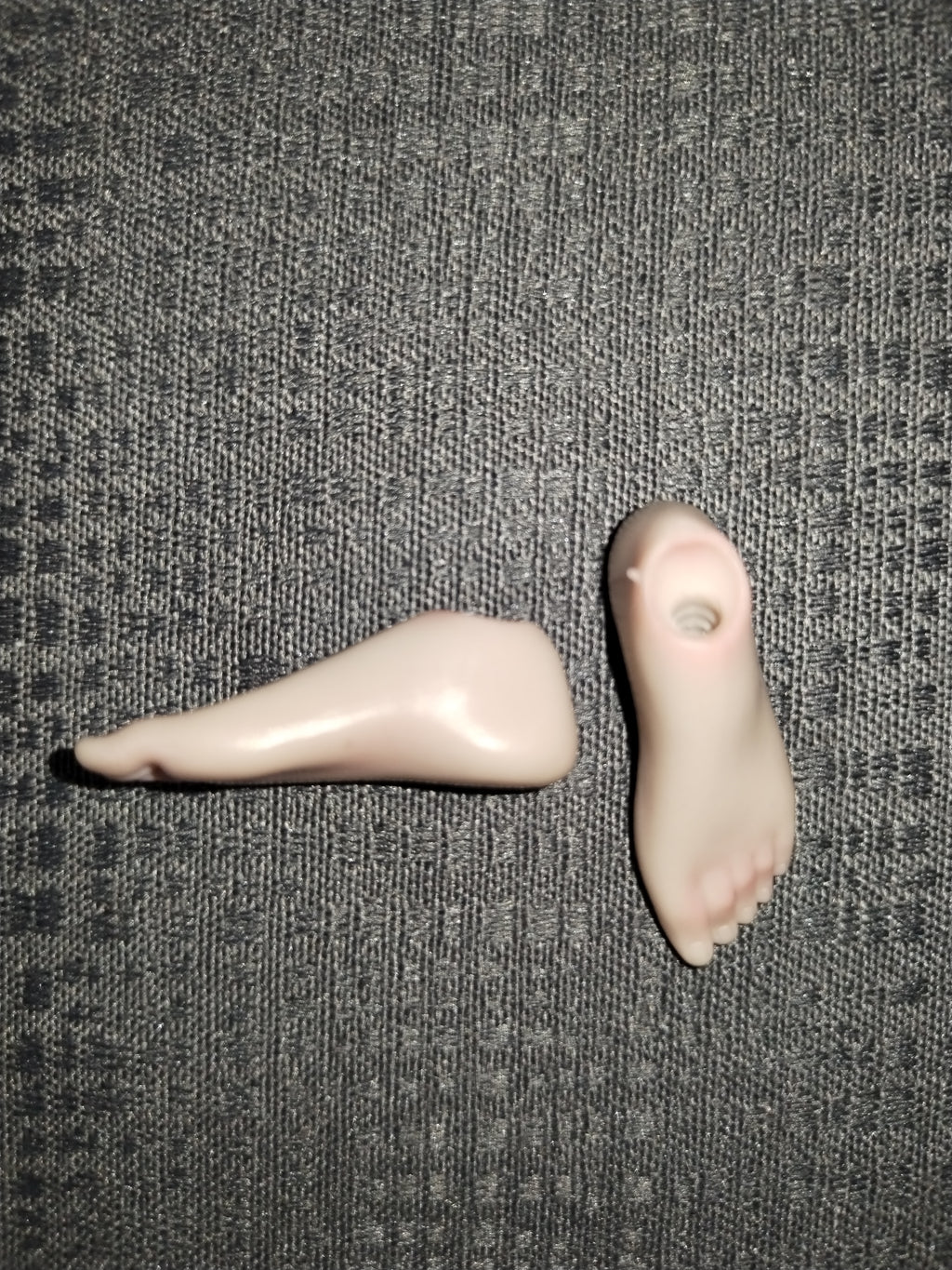 Ash Girl 1/6: pies desnudos intercambiables de repuesto