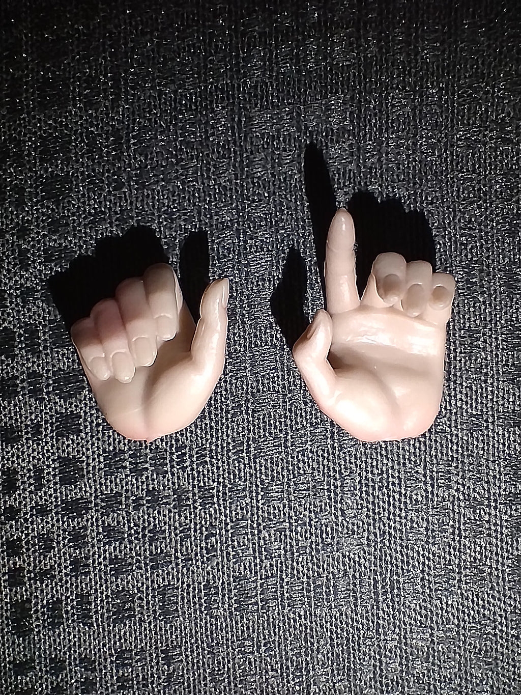 Ash Girl 1/6: par de manos relajadas intercambiables