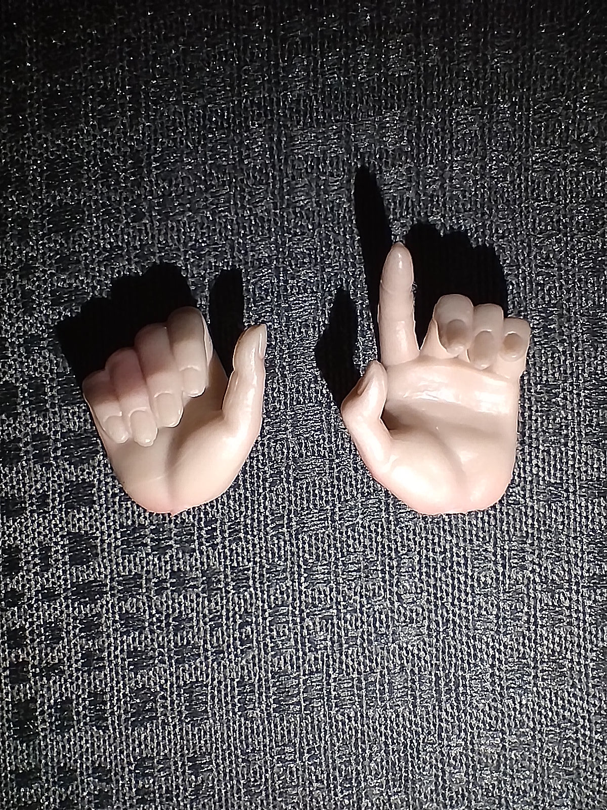Ash Girl 1/6: par de manos relajadas intercambiables