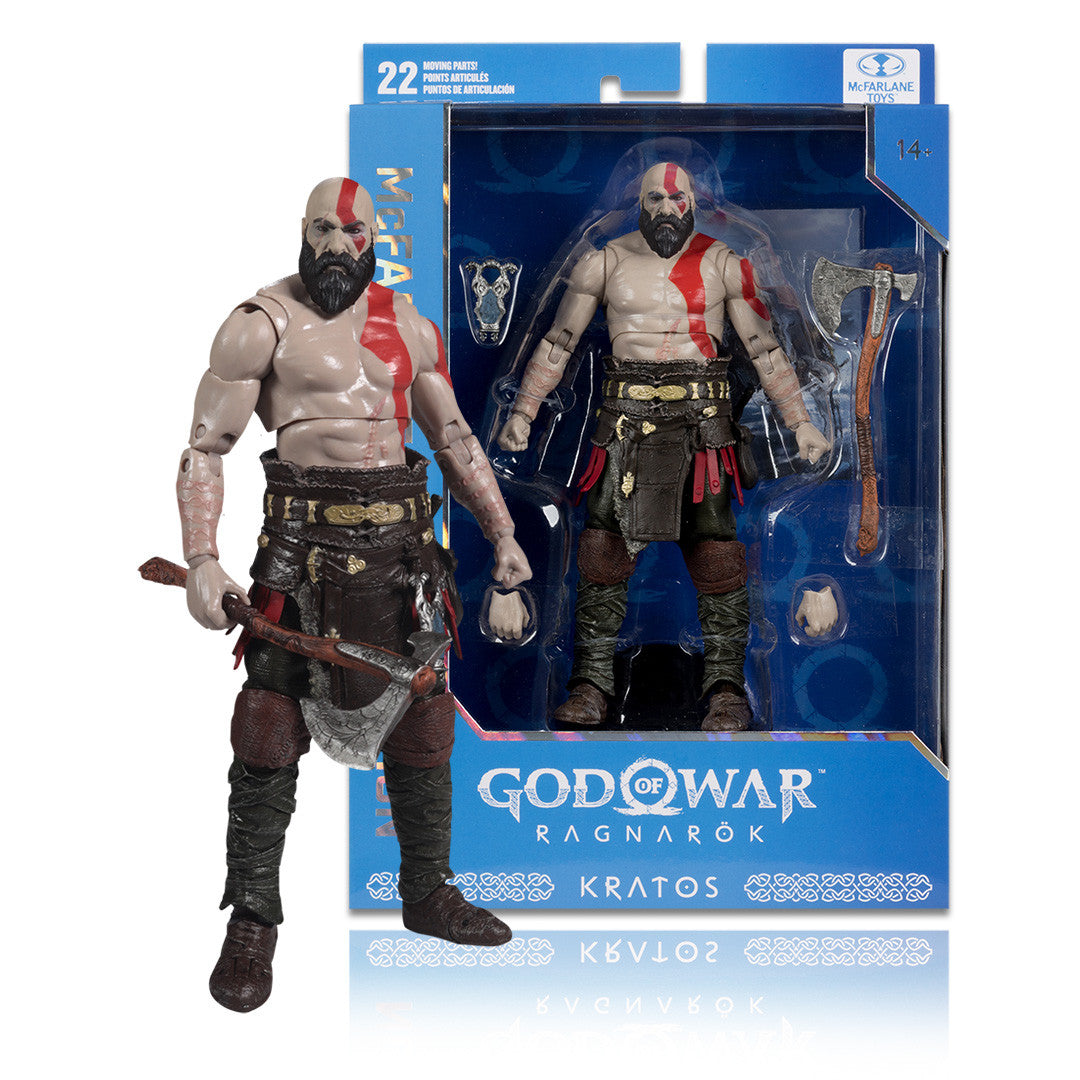 Kratos God of War Ragnarök McFarlane Gaming Edition 7 pulgadas — vista principal