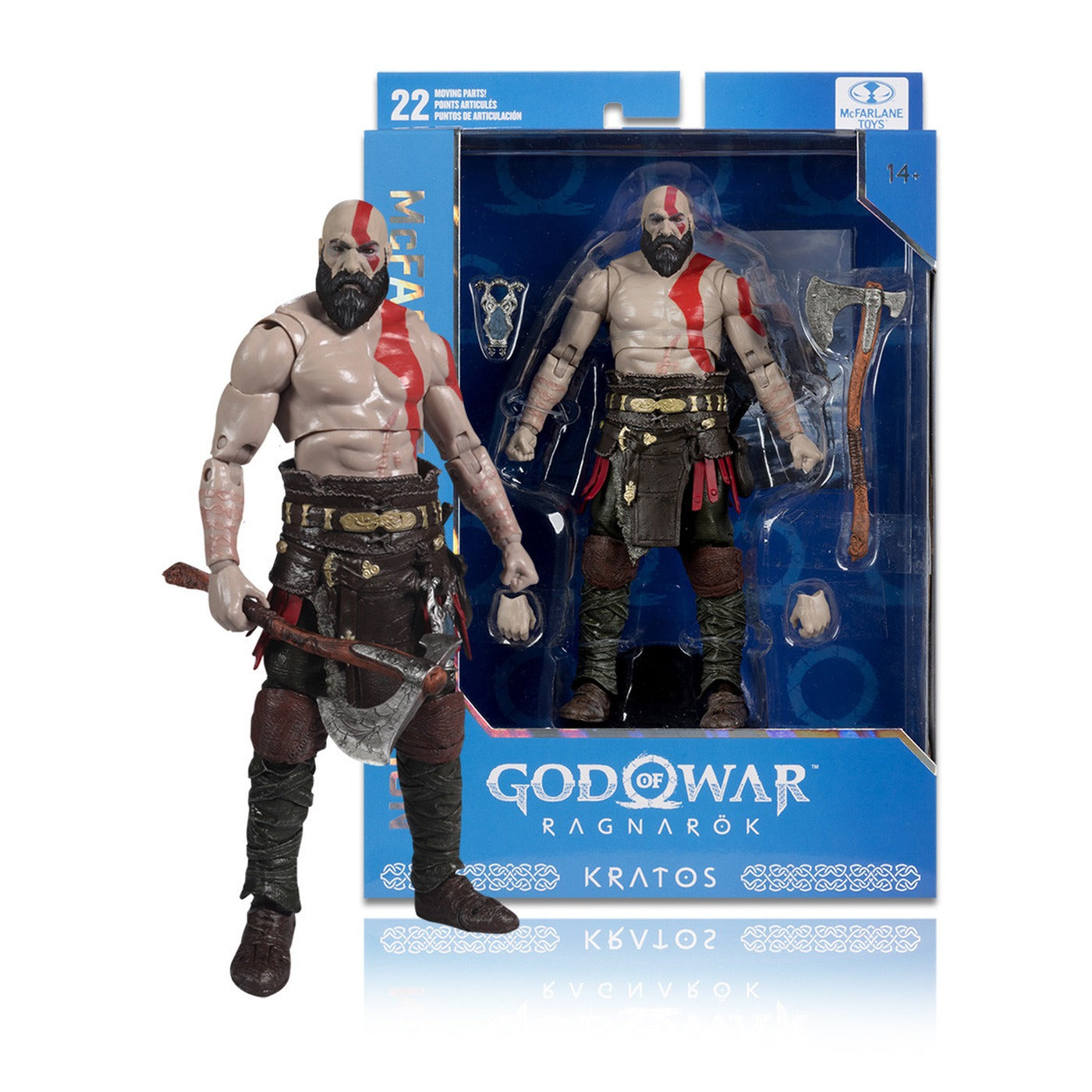 Kratos – Figura 7" God of War Ragnarök (McFarlane)
