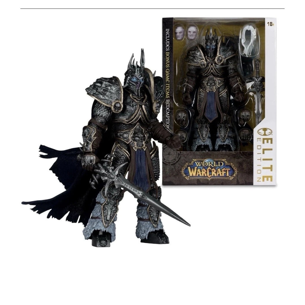 The Lich King – Figura 7" Deluxe World of Warcraft, McFarlane Elite Edition #9 (McFarlane)