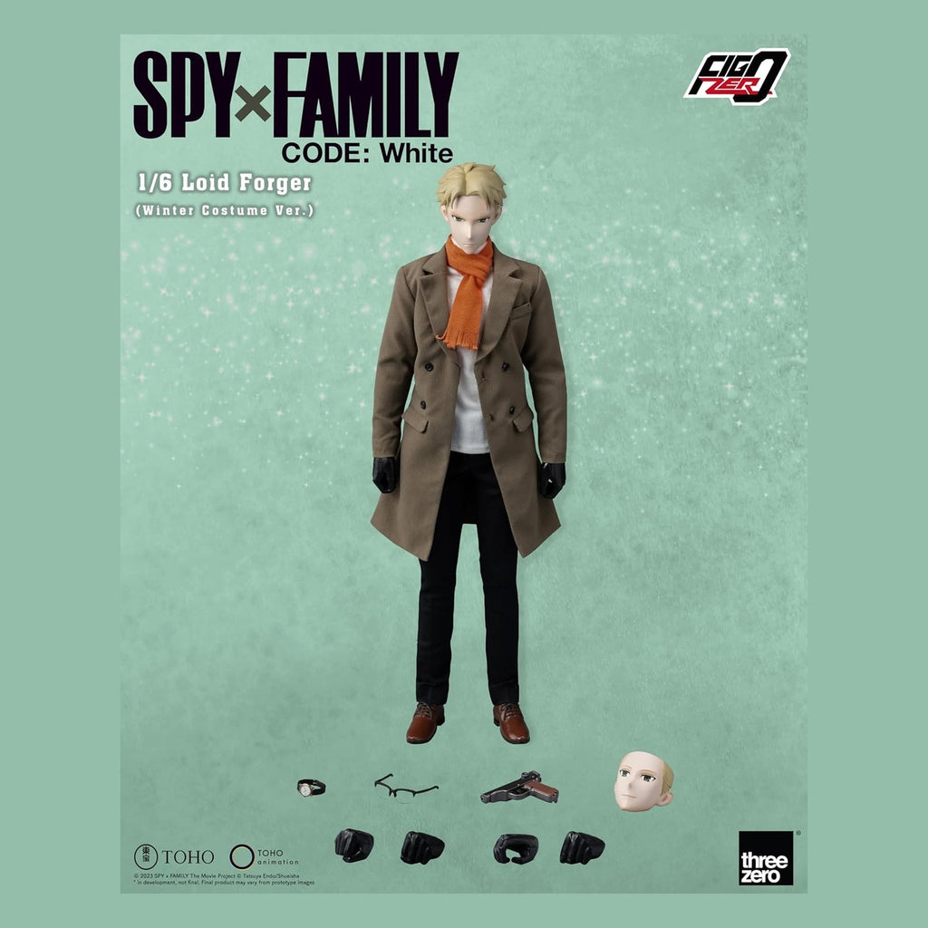 Loid Forger Winter Costume – Figura 1/6 SPY×FAMILY CODE: White, FigZero (threezero)